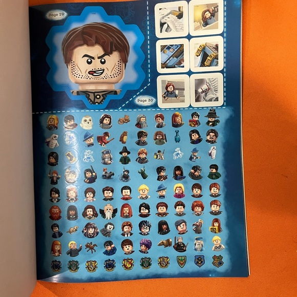 Lego Harry Potter Magical Sticker Set - Blue and Red - Picture 5 of 7